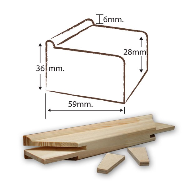 Stretcher Exhibition 40.0cm