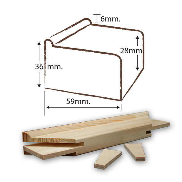 Stretcher Exhibition 270.0cm