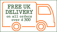 Free Delivery over 100GBP